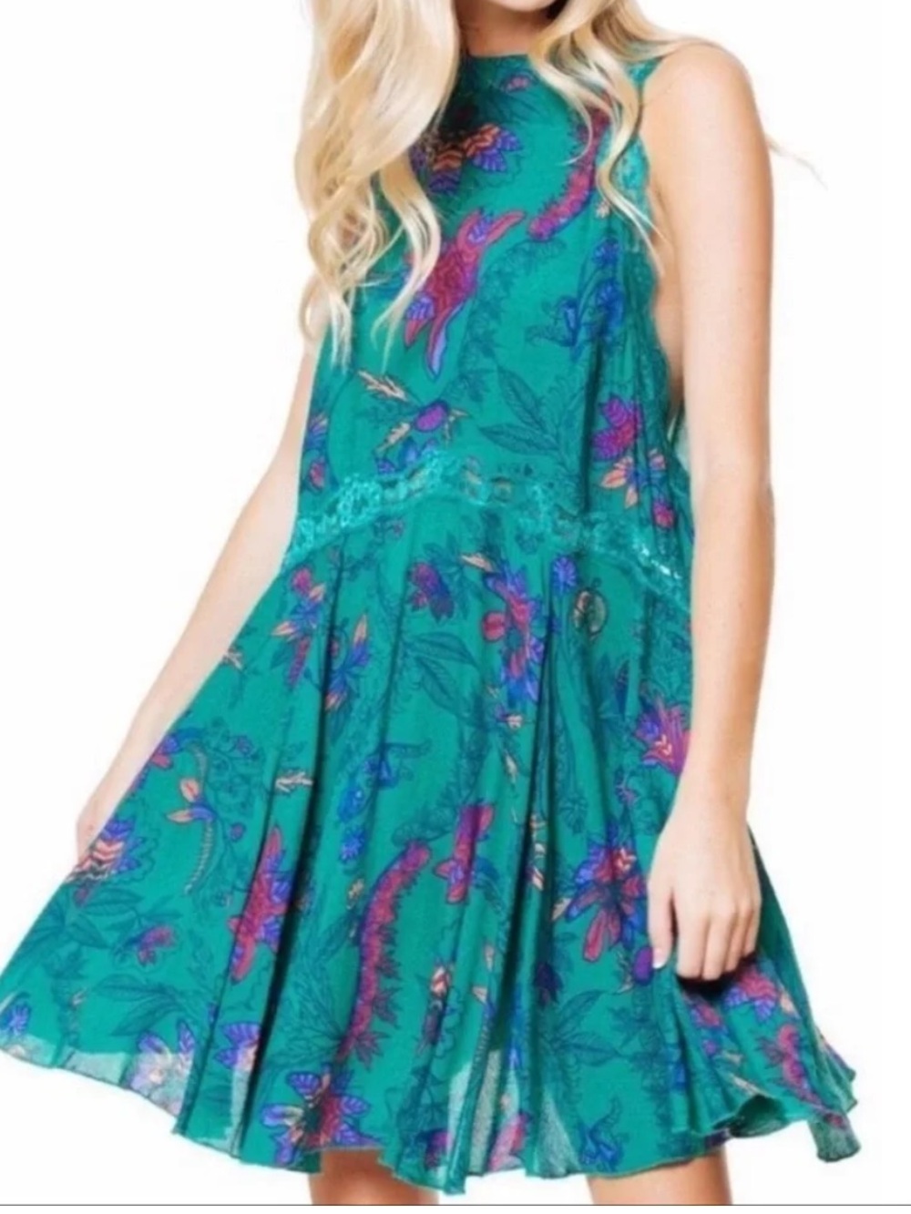 Free People intimately She Moves mini dress